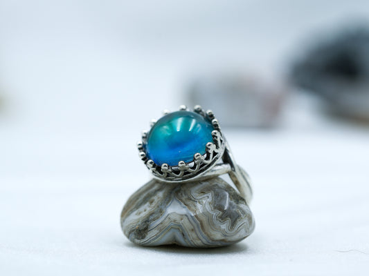 Vintage Captured Round Mood Ring