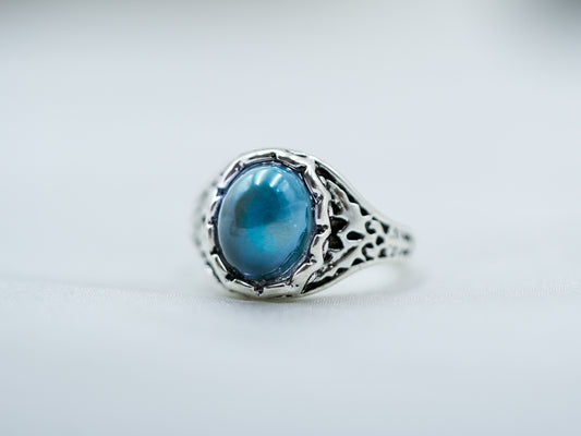 Elite Oval Pattern Mood Ring