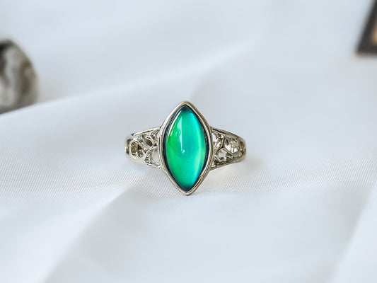 Limited Edition Horses Eye Stone Mood Ring.