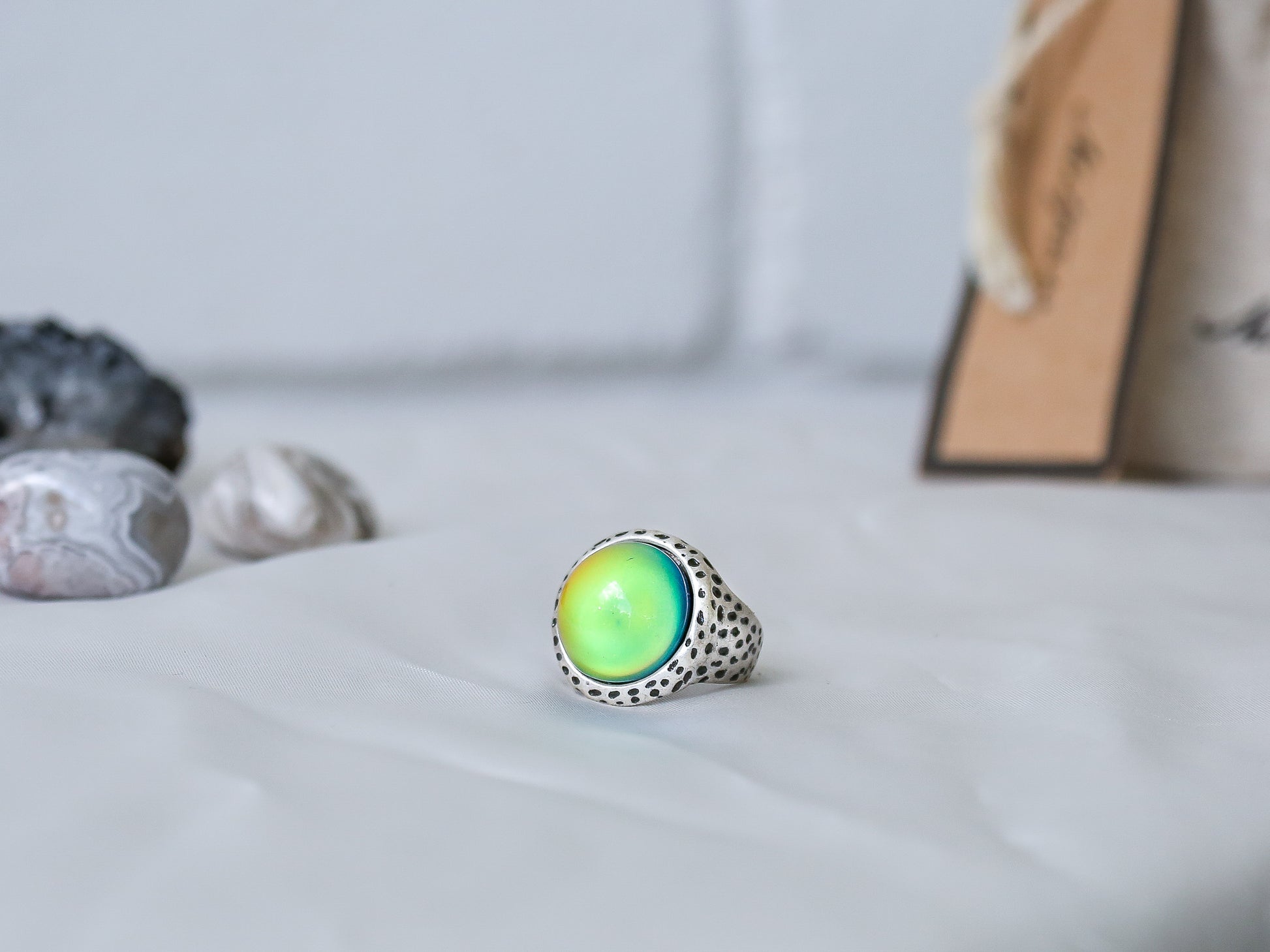 Elite Spotted Design Mood Ring - Mitpaw