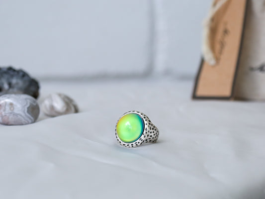 Elite Spotted Design Mood Ring - Mitpaw