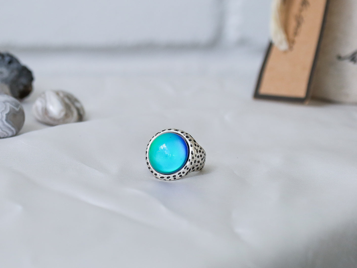 Elite Spotted Design Mood Ring - Mitpaw