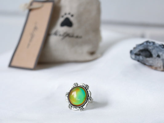 Rose Mood Ring with Iconic Features - Mitpaw