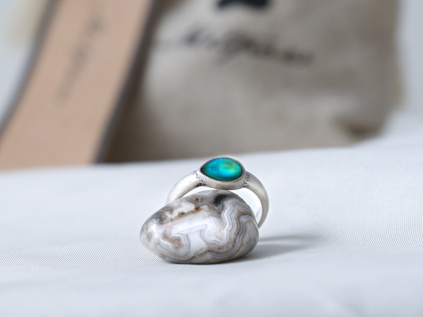 Bohemian Tear Drop Mood Ring - Mitpaw