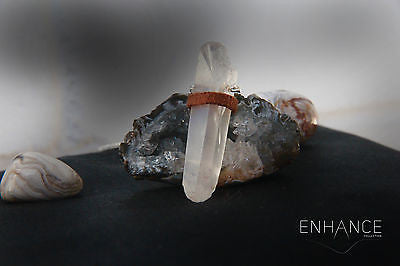 Natural Crystal Quartz Necklace.