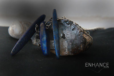 Natural Lapis Lazuli Necklace.