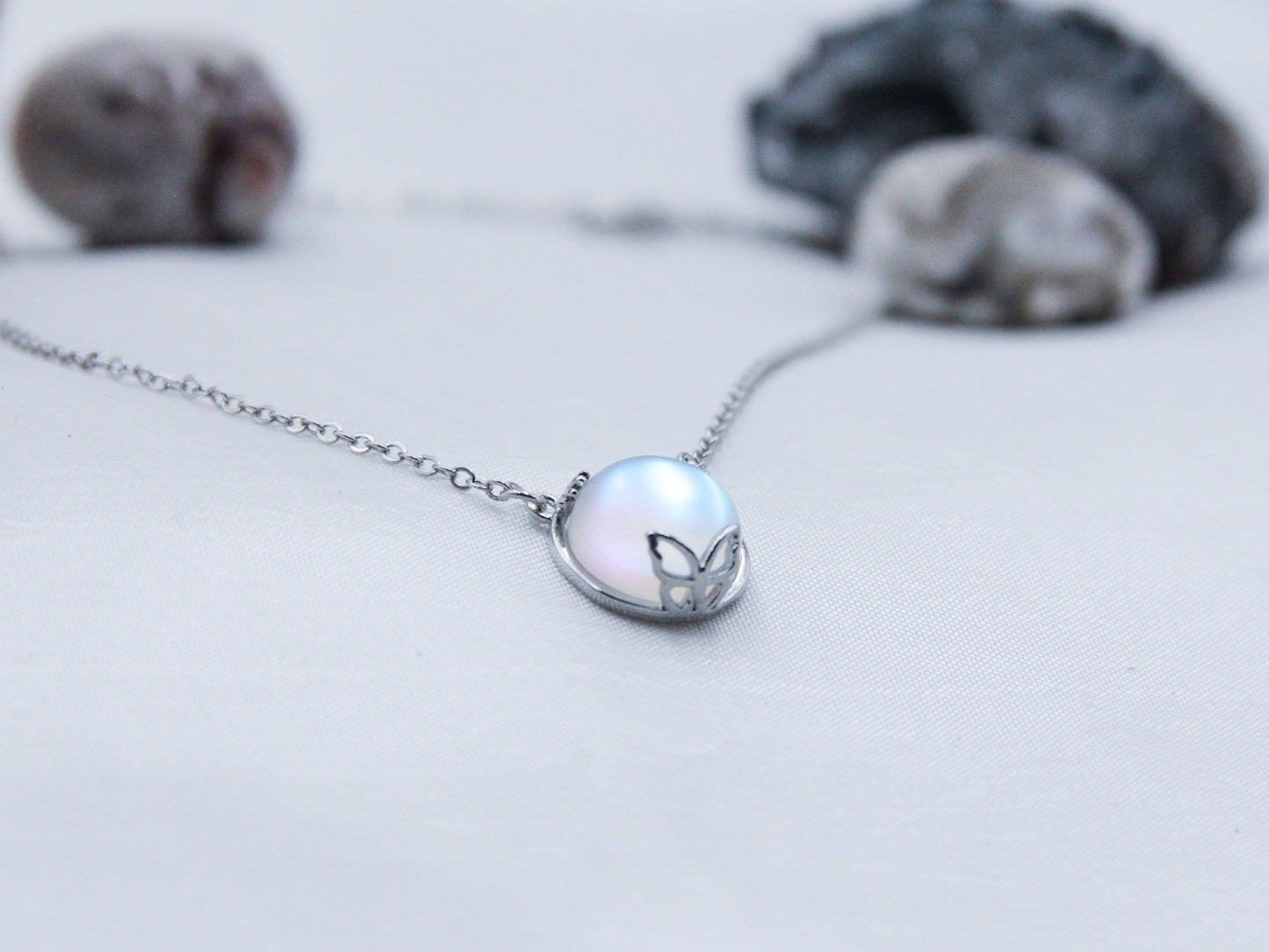 Natural Moonstone Necklace