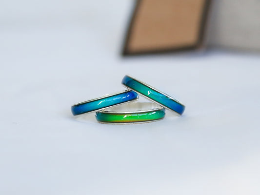 Amazingly Thin Colour Changing Mood Ring