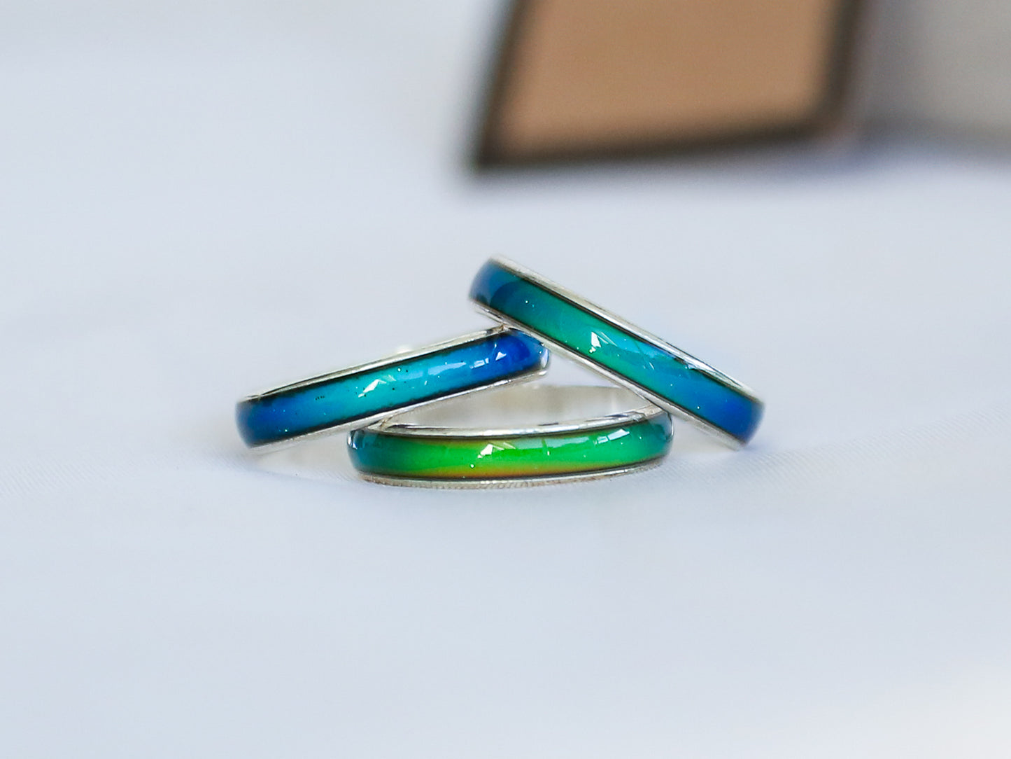 Amazingly Thin Colour Changing Mood Ring