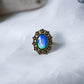 Bronze Daisy Mood Ring with Iconic Features