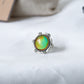 Silver Rose Mood Ring with Iconic Features