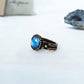 Antique Gold Plating Decorative Circle Stone Mood Ring