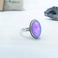 Boho Egg-Shaped Mood Ring