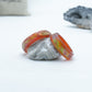 Genuine Red Agate Colour Changing Mood Ring