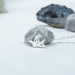 Stainless Steel Paper Crane Necklace