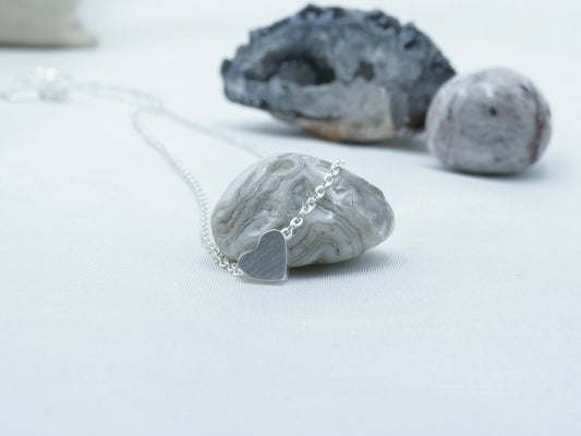 Stainless Steel Heart Charm Necklace