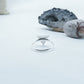 Silver Plated Triangle Ring