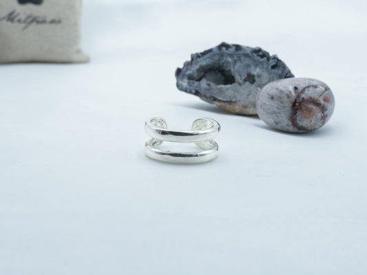 925 Sterling Silver Layered Inspired Ring