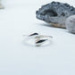 925 Sterling Silver Water Drop Inspired Ring