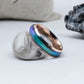 Rose Gold Stainless Steel Mood Ring