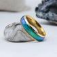 Gold Stainless Steel Mood Ring