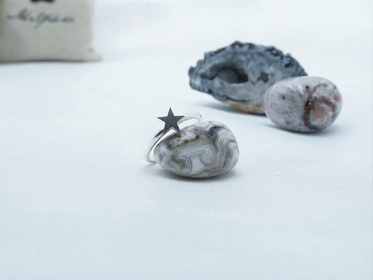 Silver Plated Star Ring