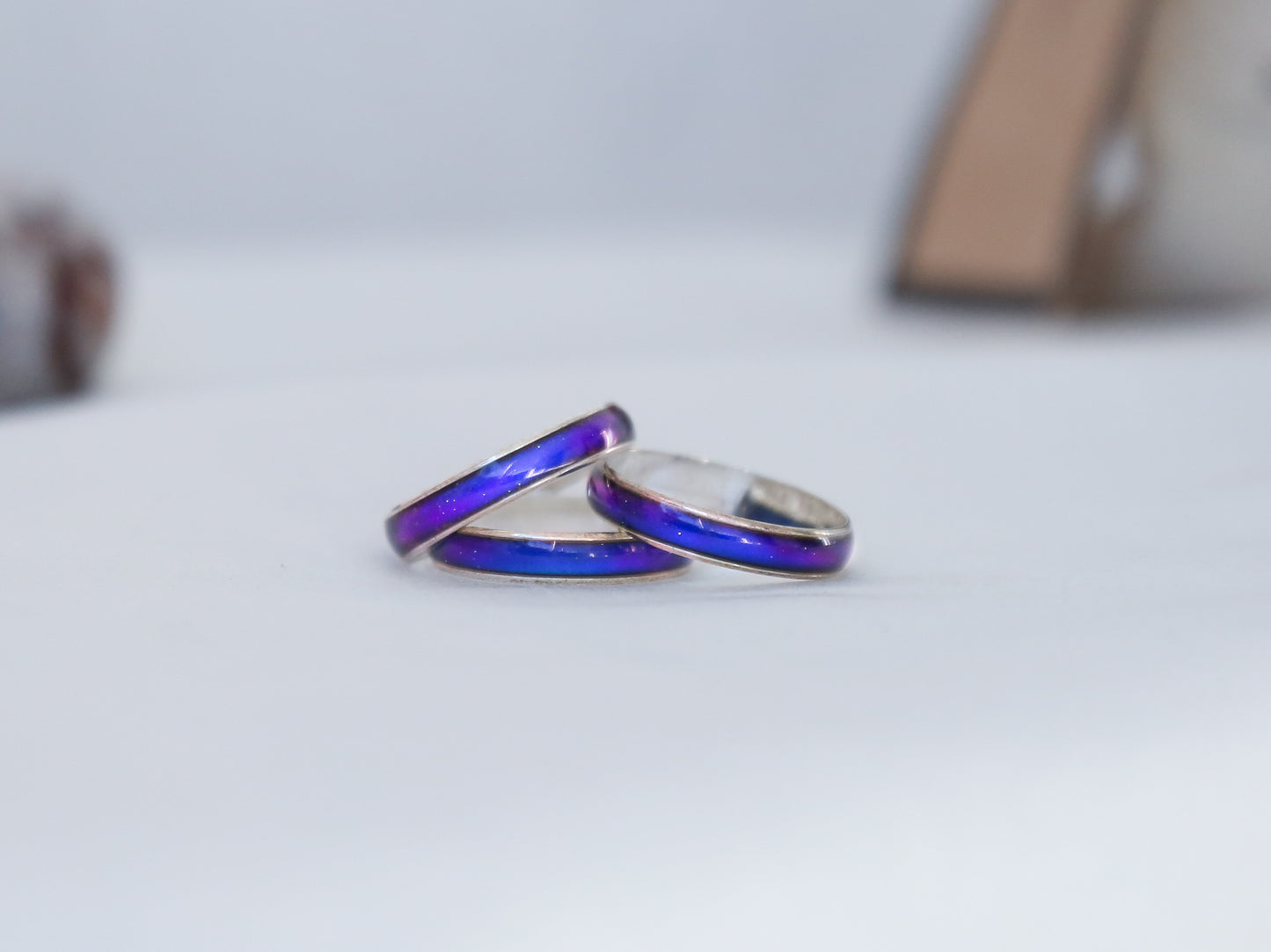 Amazingly Thin Colour Changing Mood Ring.