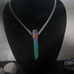 Natural Rainbow Titanium Quartz Necklace.