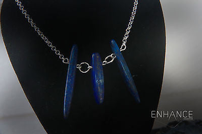 Natural Lapis Lazuli Necklace.