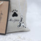 Silver Reindeer Pendant Necklace with 925 Silver Chain - Mitpaw