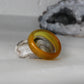 Beautifully Coloured Agate Stone Rings + Free Gift bag - Mitpaw