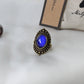 Antique Gold Plating Decorative Oval Stone Mood Ring.