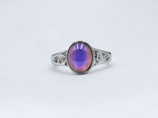 Petite Oval Decorative Mood Ring