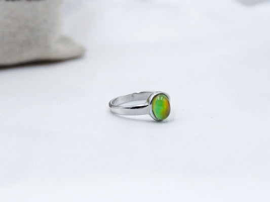 Petite Oval Mood Ring